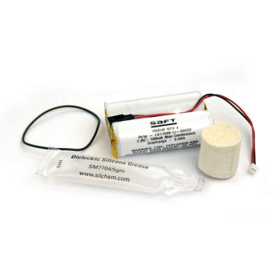 echo® replacement battery kit (includes: battery pack, o-ring, silicon grease, foam compressor, and instructions)